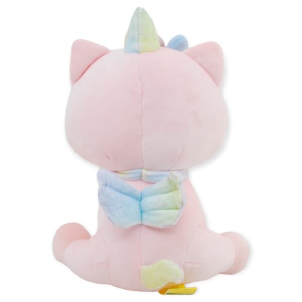 unicornio de peluche rosa sonriente 4