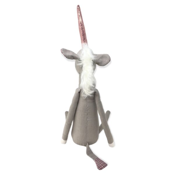 unicornio raton de peluche rosa 4