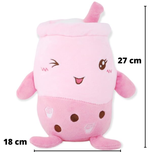 bebida malteada de peluche rosa 2