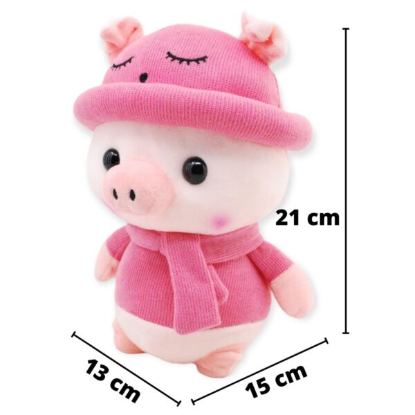 cerdito de peluche rosa 2