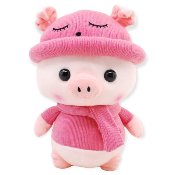 cerdito de peluche rosa