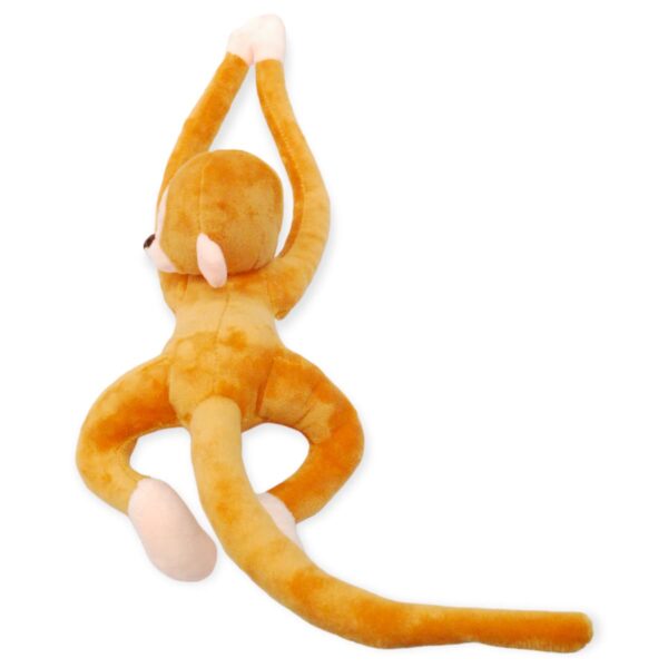 chango de peluche naranja 3