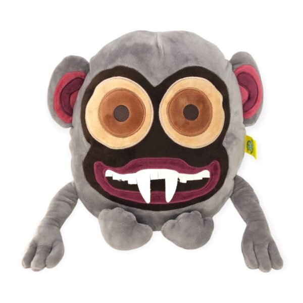 chango loco de peluche gris 34 cm