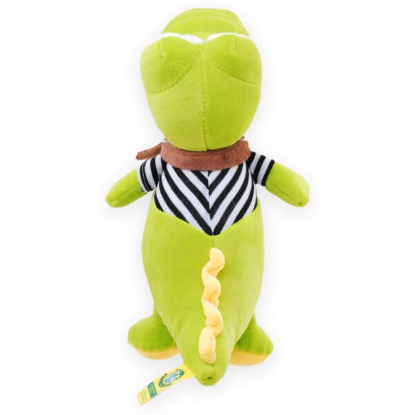 cocodrilo de peluche marinero verde 3