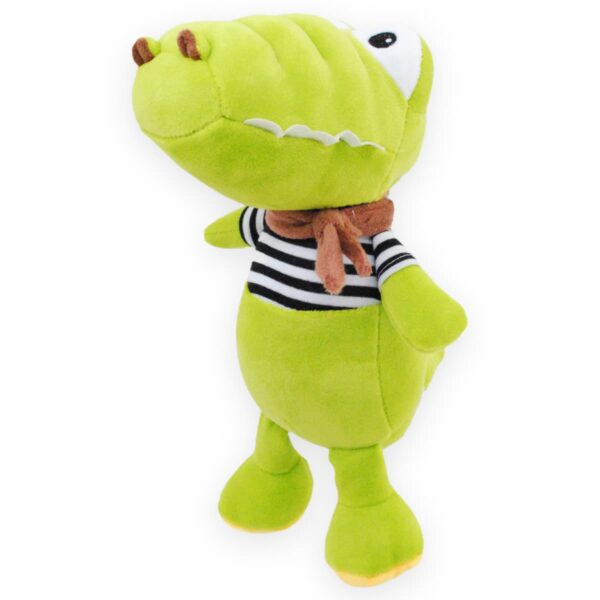 cocodrilo de peluche marinero verde