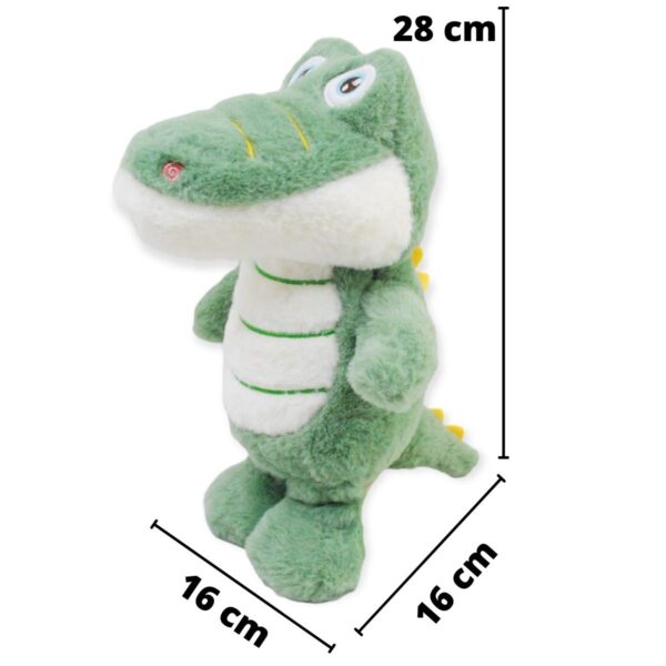 cocodrilo de peluche verde 2