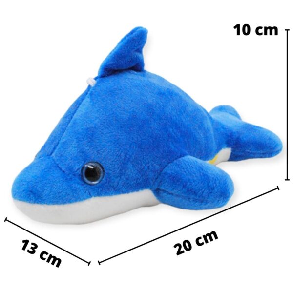 delfin de peluche azul 2