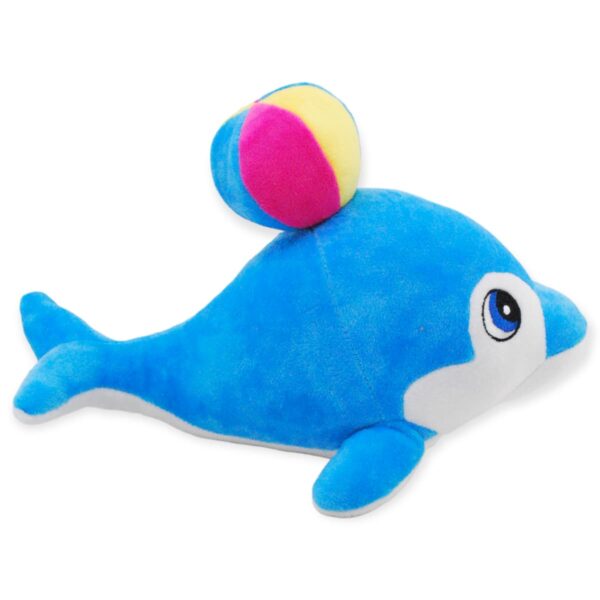 delfin de peluche azul 30 cm 4