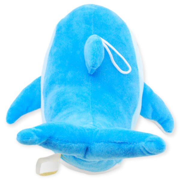 delfin de peluche azul 40 cm 3