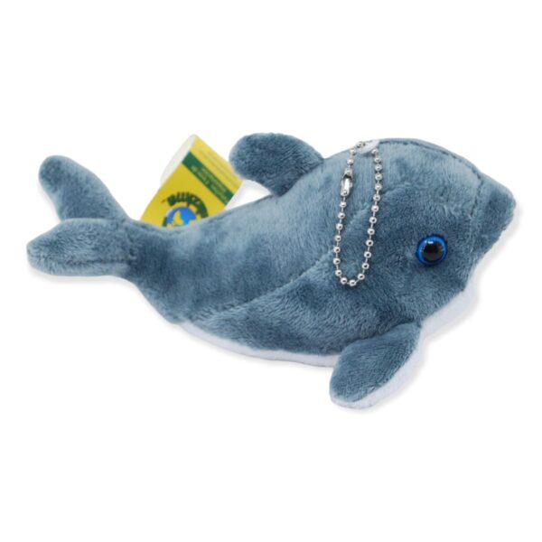 delfin de peluche gris 15 cm 4