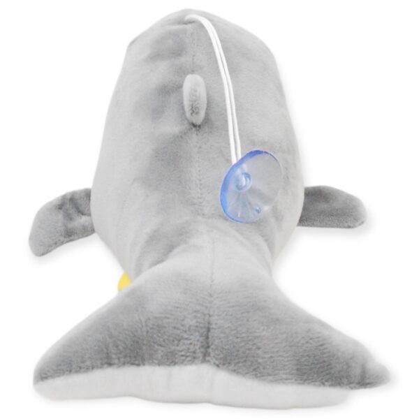 delfin de peluche gris 3