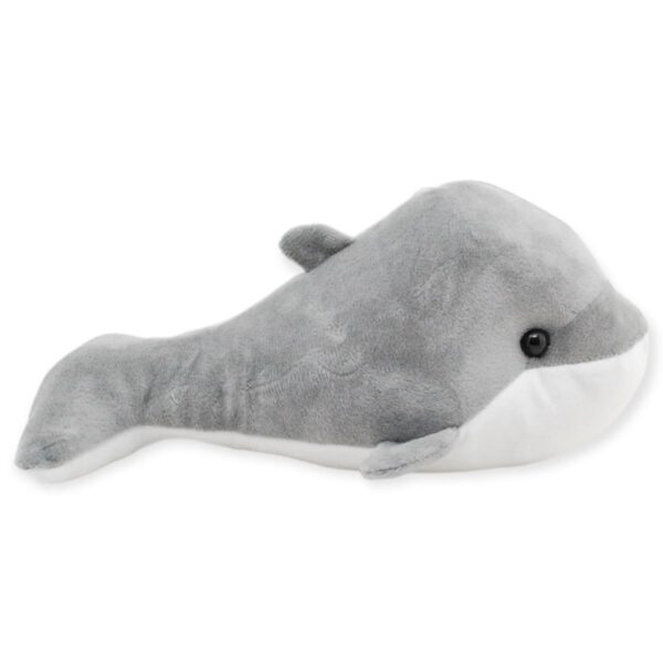 delfin de peluche gris 4