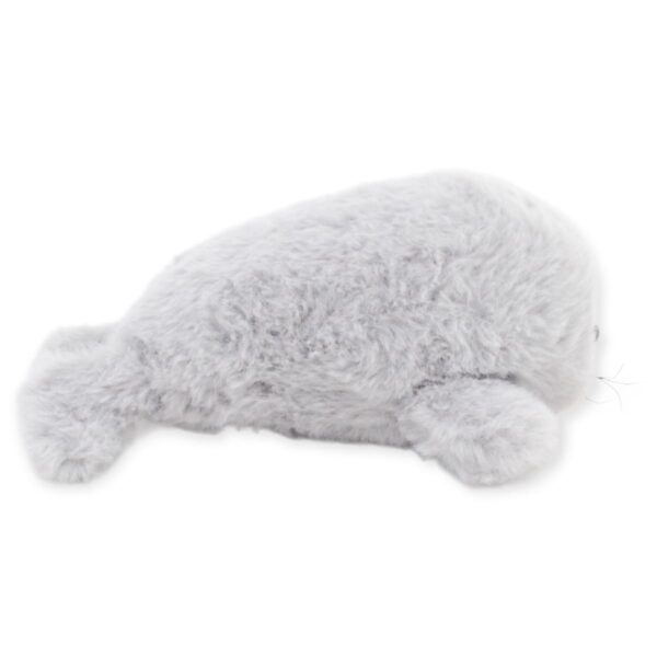 foca kawaii de peluche gris 4