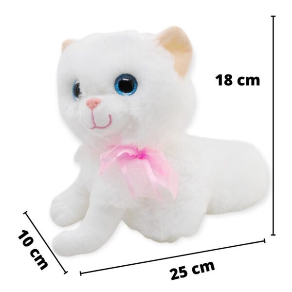 gatito de peluche blanco 2