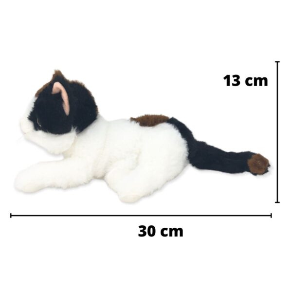 gato de peluche blanco sentado 2