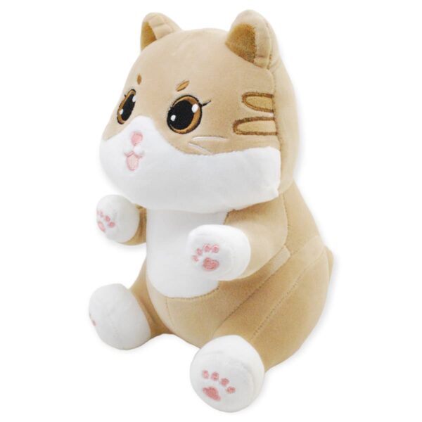 gato de peluche café 26 cm 2