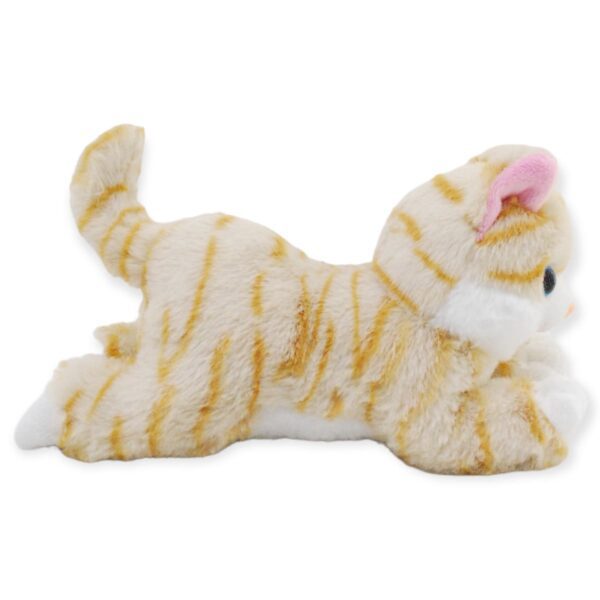 gato de peluche naranja con sonido 4