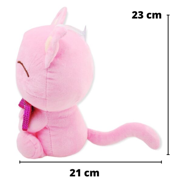 gato de peluche rosa kawaii 2