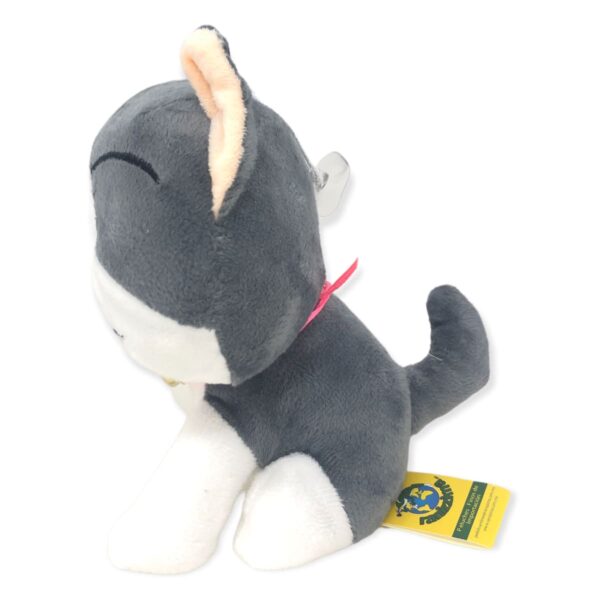 gato de peluche yumi gris 3