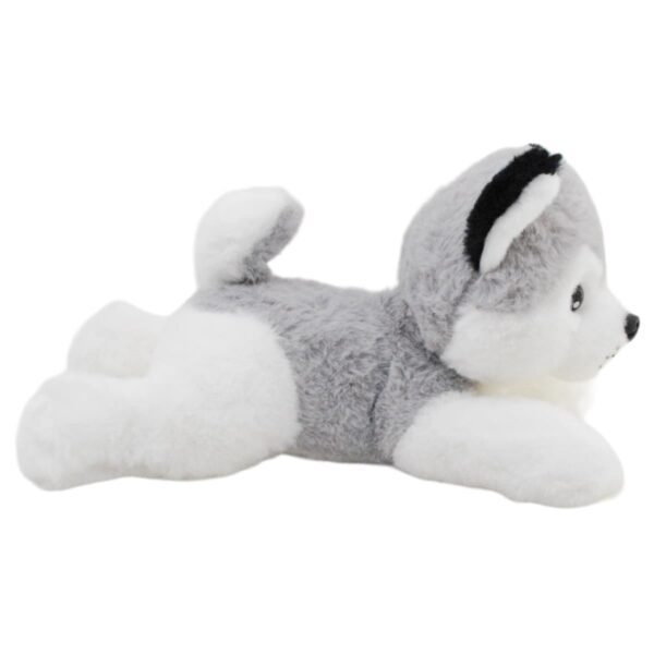 husky de peluche gris 4