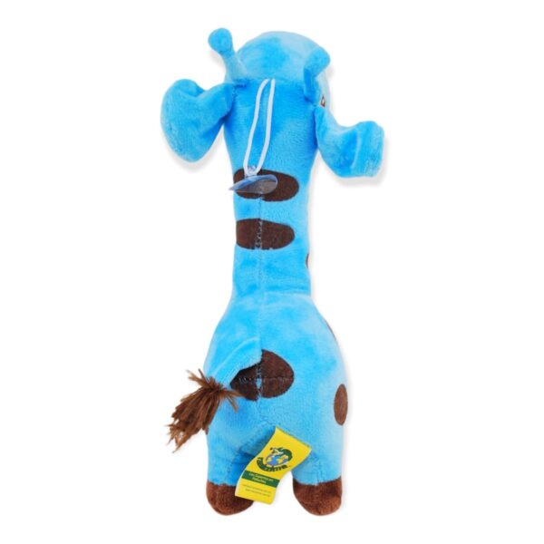 jirafa de peluche azul 25 cm 3