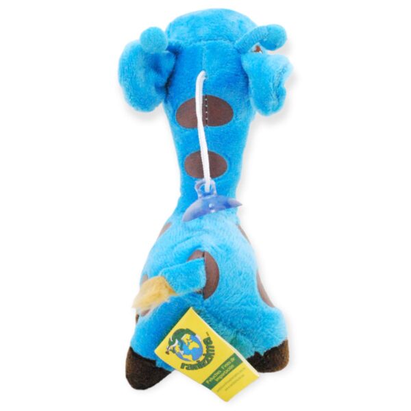 jirafa de peluche azul 3