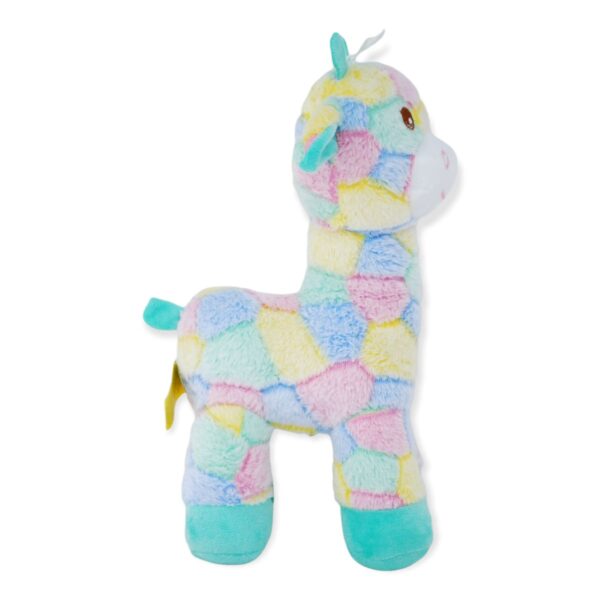 jirafa de peluche color arcoiris 4