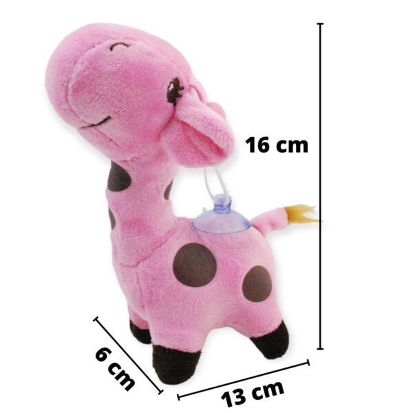 jirafa de peluche rosa 2