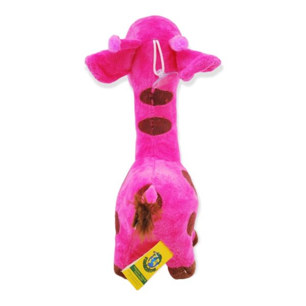 jirafa de peluche rosa 25 cm 3