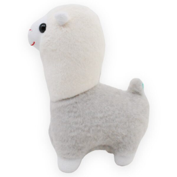 llama de peluche gris 2