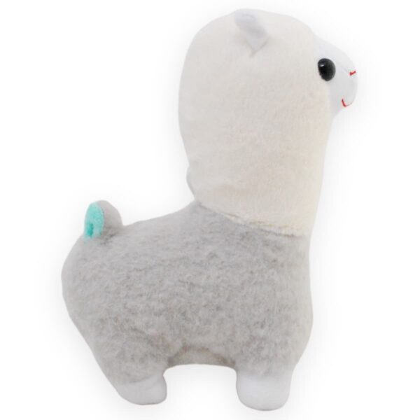 llama de peluche gris 4