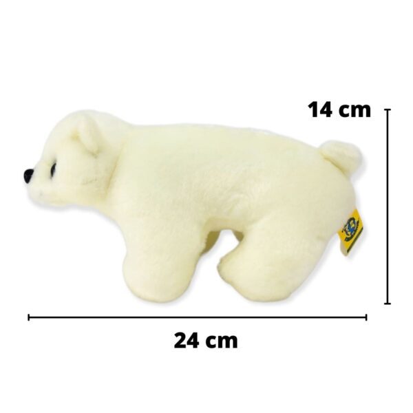 oso polar de peluche blanco 2