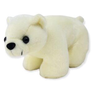 oso polar de peluche blanco