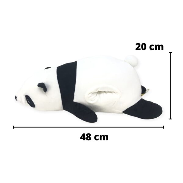 panda de peluche acostado 2