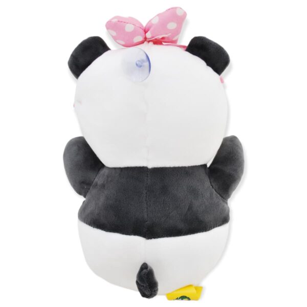 panda de peluche bebé diadema rosa 4