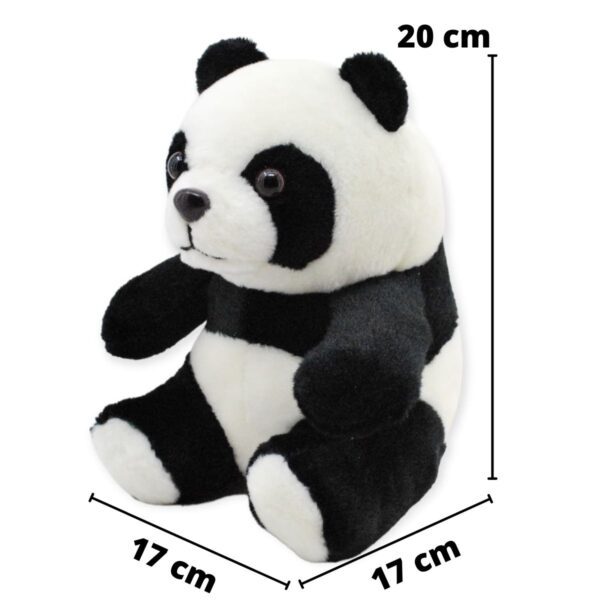 panda de peluche cara seria 2