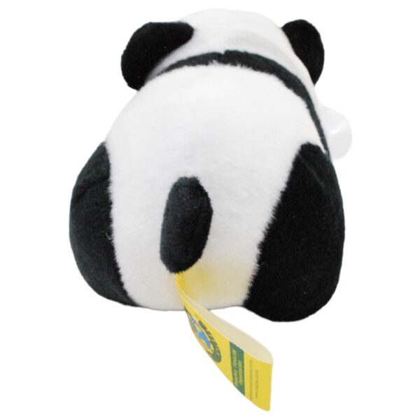 panda de peluche comiendo bambu de 15 cm 3