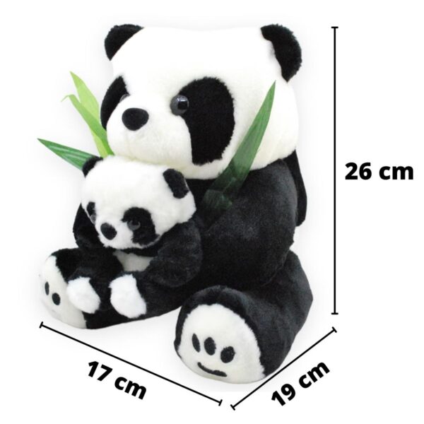 panda de peluche con bebe 2