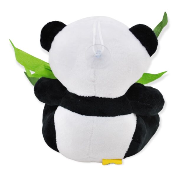 panda de peluche con planta de bambu 4