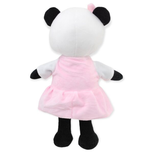 panda de peluche con vestido rosa 4