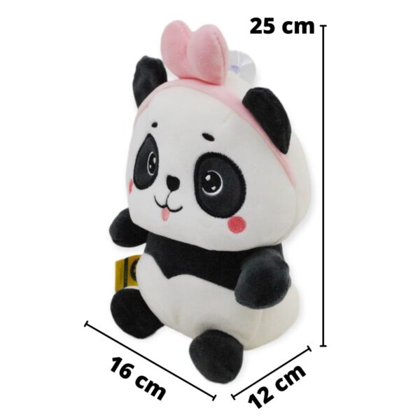 panda de peluche diadema rosa 2