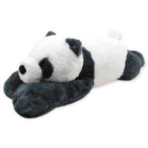 panda de peluche grande acostado