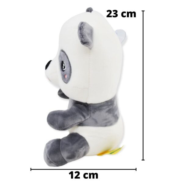 panda de peluche gris 3