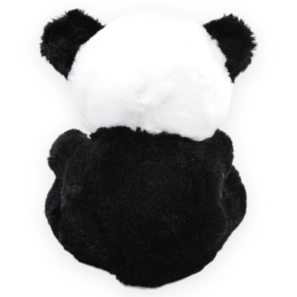 panda de peluche moño café 4