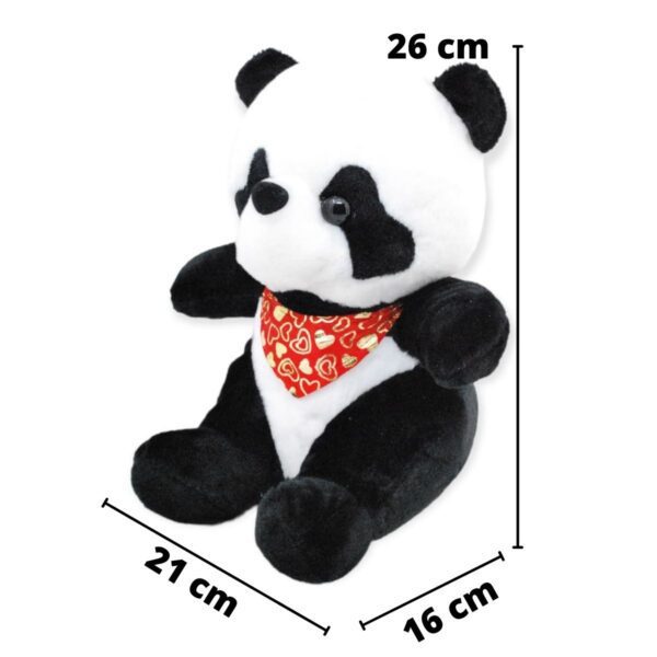 panda de peluche pañuelo rojo 2