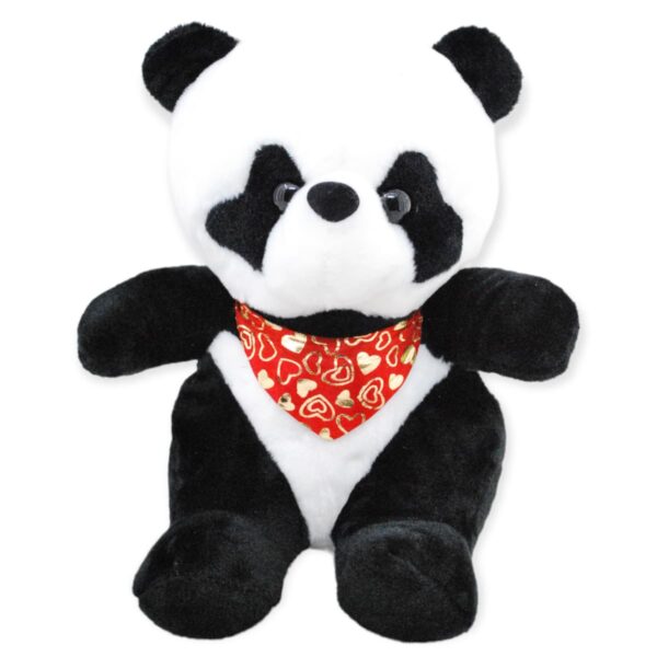 panda de peluche pañuelo rojo