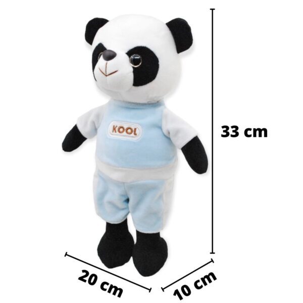 panda de peluche pijama azul 2