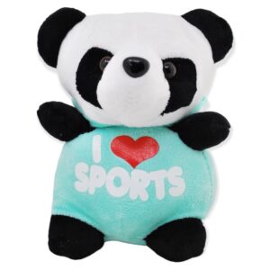 panda de peluche sueter azul