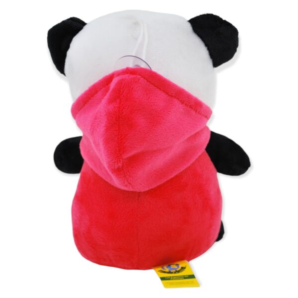 panda de peluche sueter rojo 4