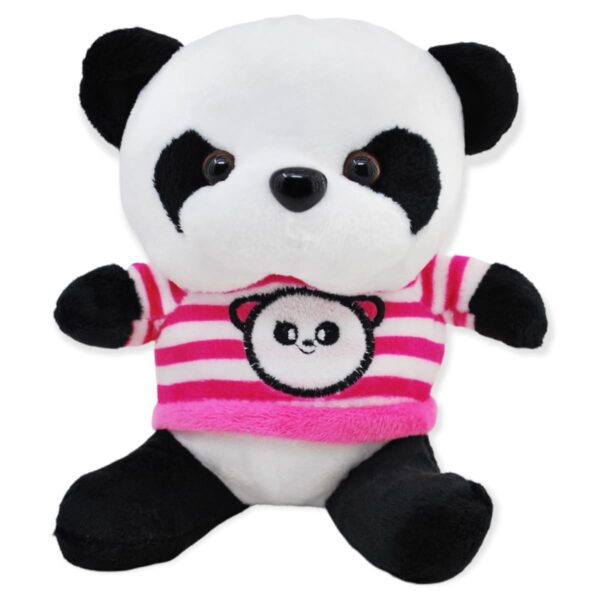 panda de peluche sueter rosado